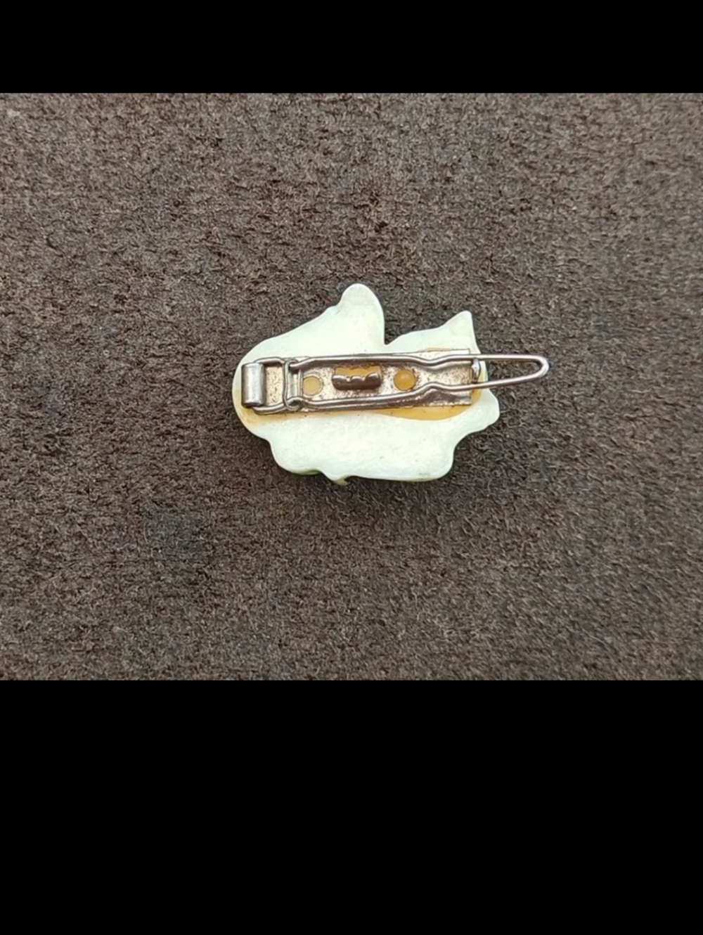 1980s Green Cat Hard Plastic Barrette - Picture 8 of 10